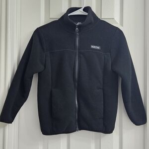 Pacific Trail Kids Zip-up Fleece Jacket/ School Jacket- Black, Size 7/8 Small